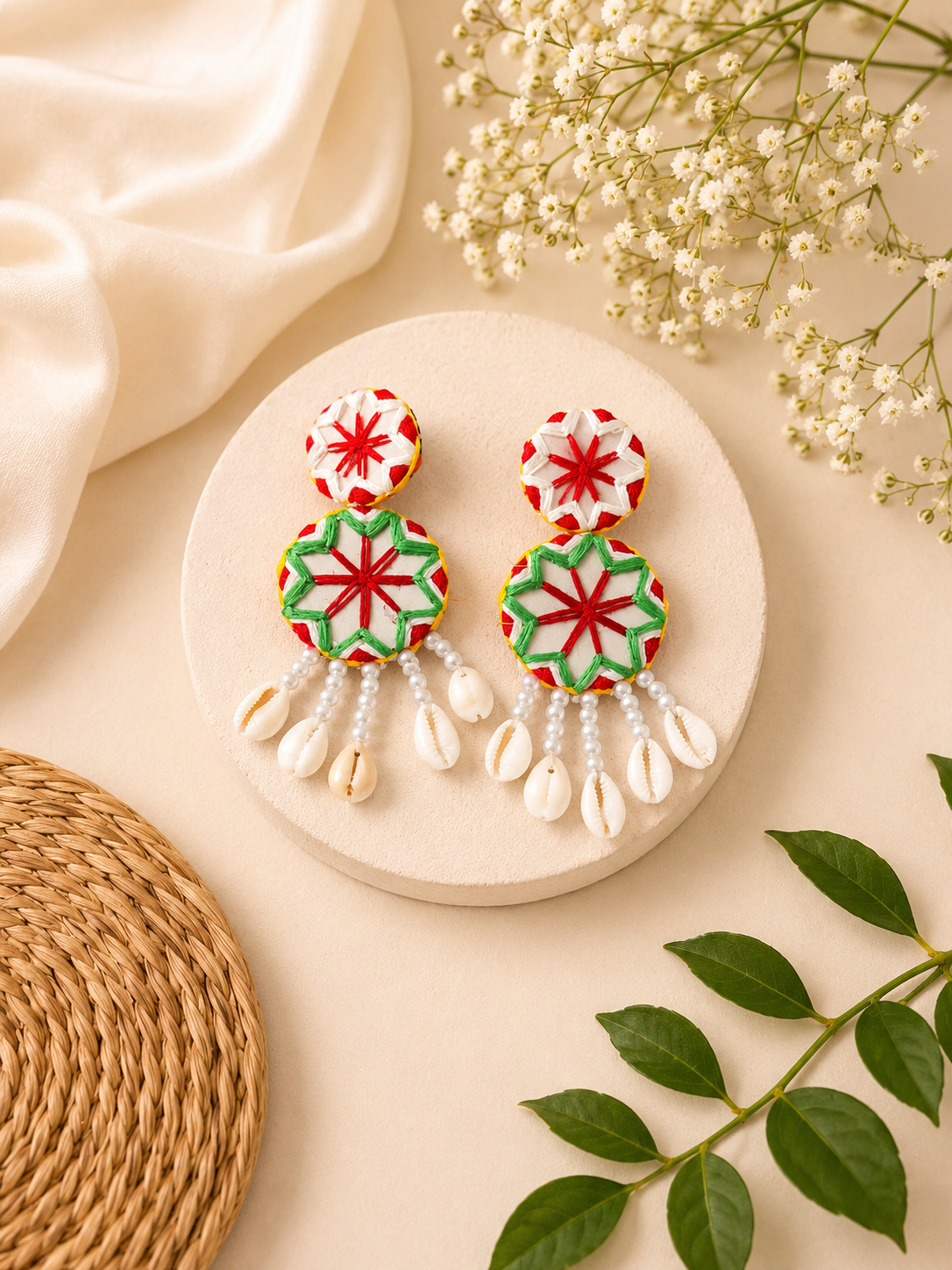 Shell based earrings
